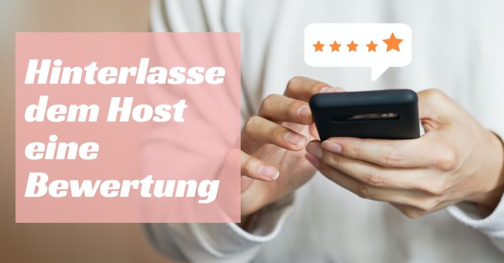 Hinterlasse dem Host eine Bewertung So wirst du zu einem grandiosen Interviewgast